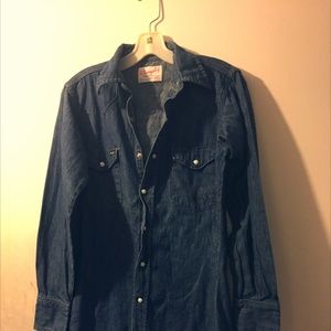 VINTAGE ORIGINAL WRANGLER DENIUM EXTRA LONG TALES